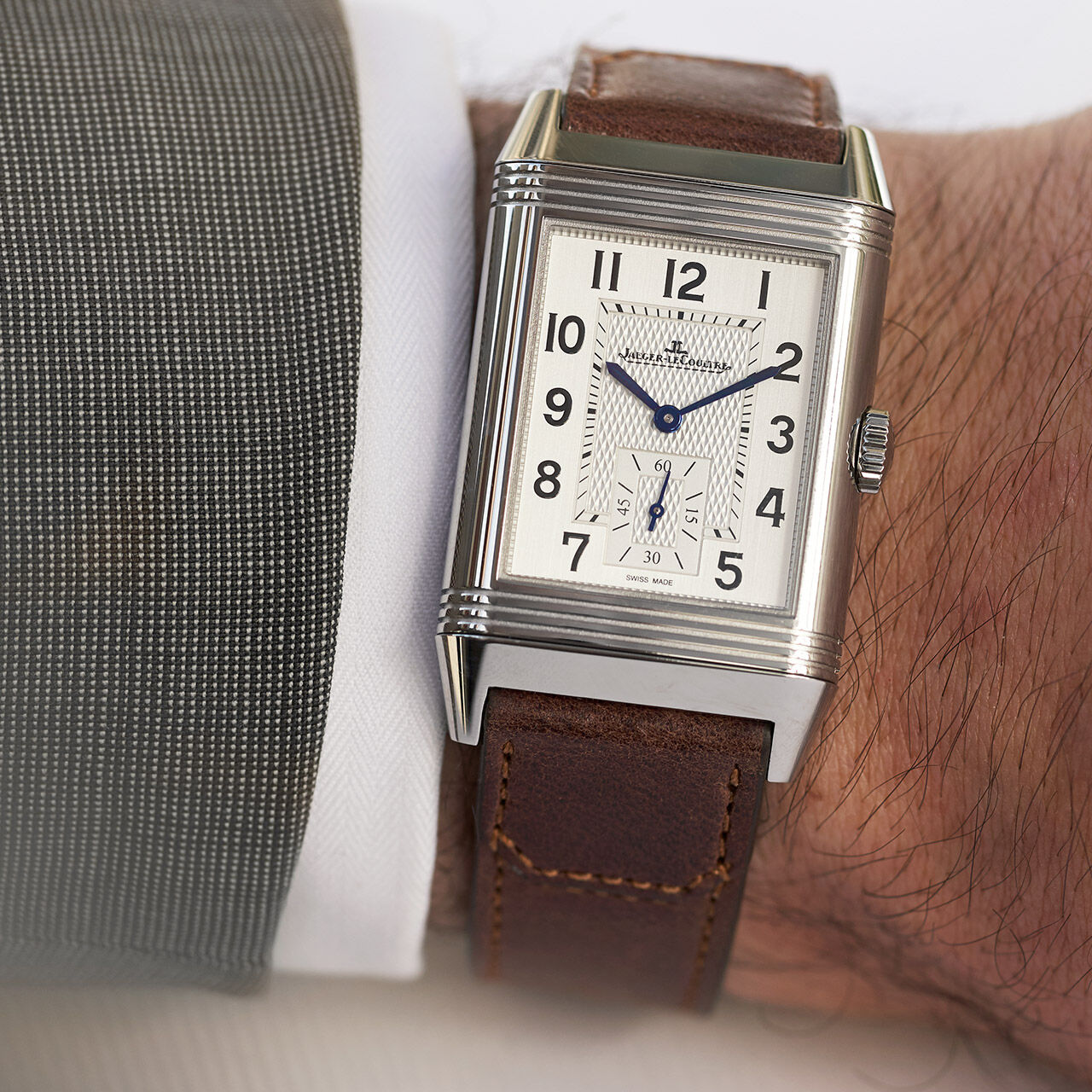 Jaeger LeCoultre Watch Reverso Classic Large Duoface
